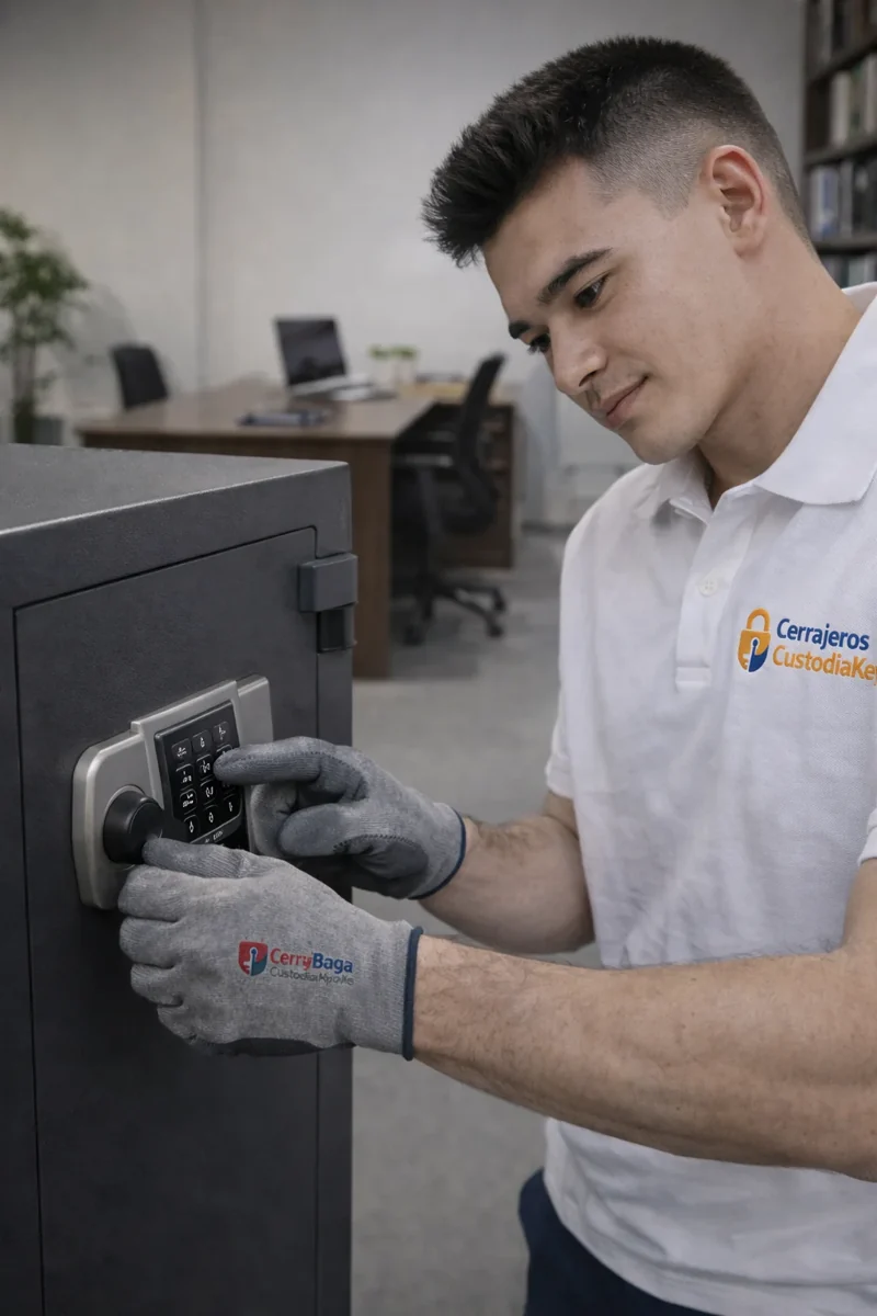 Servicio de cerrajería 24 horas a domicilio
